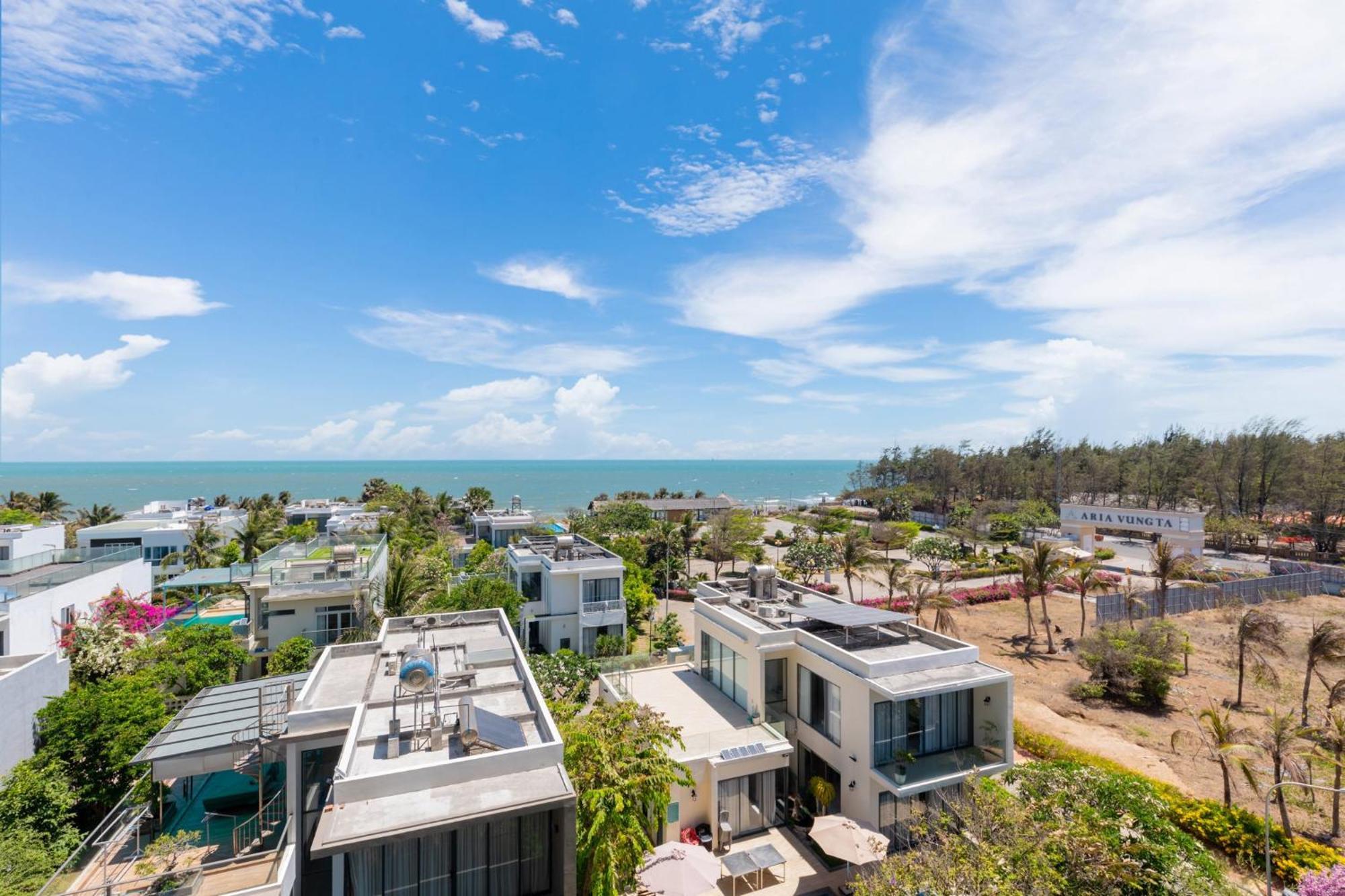 Aria Reasort - Blueshaphire Can Ho - Villa Nghi Duong Giap Bien ブンタオ エクステリア 写真